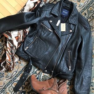 Madewell leather jacket